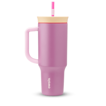 40oz Tumbler - Smell the Roses