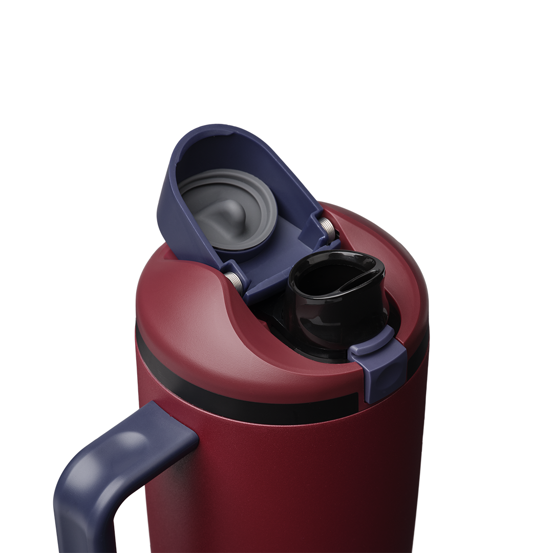 FreeSip® Tumbler - Burgundy Bay