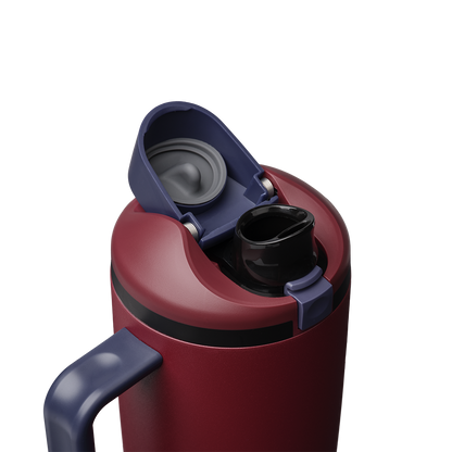 FreeSip® Tumbler - Burgundy Bay