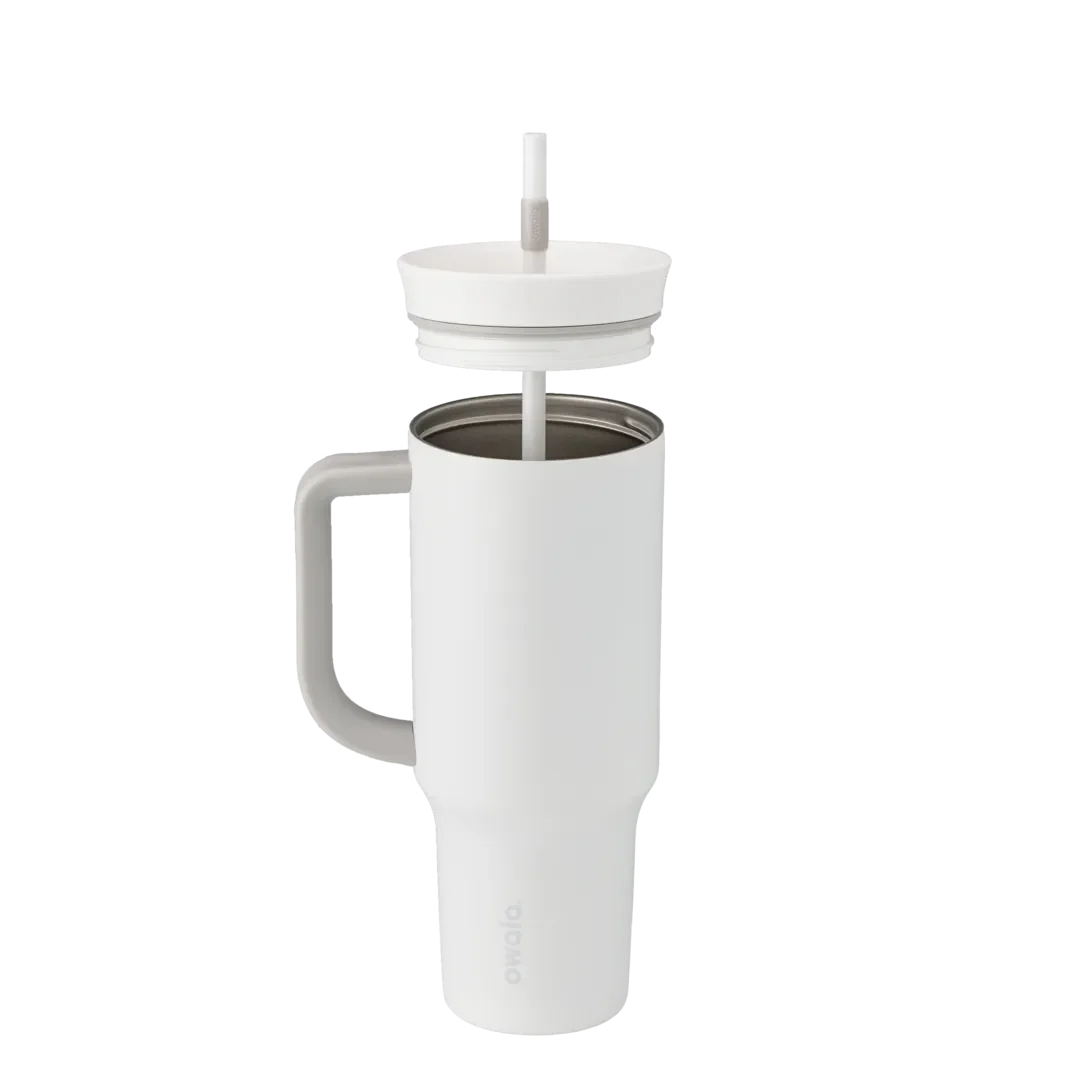 40oz Tumbler - Shy Marshmallow