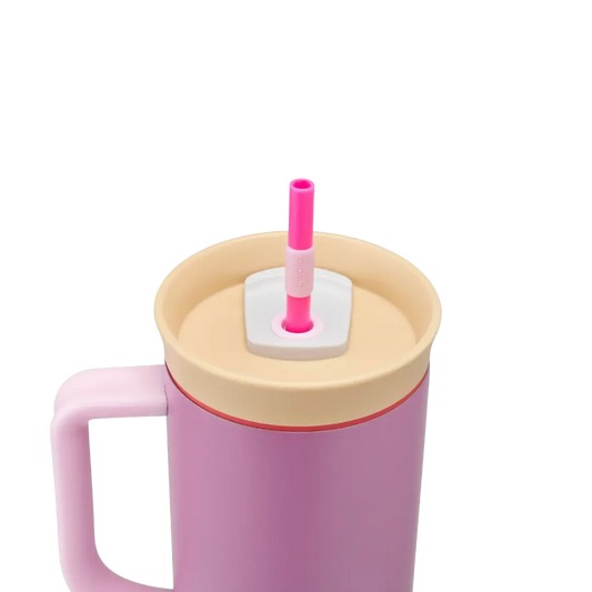 40oz Tumbler - Smell the Roses