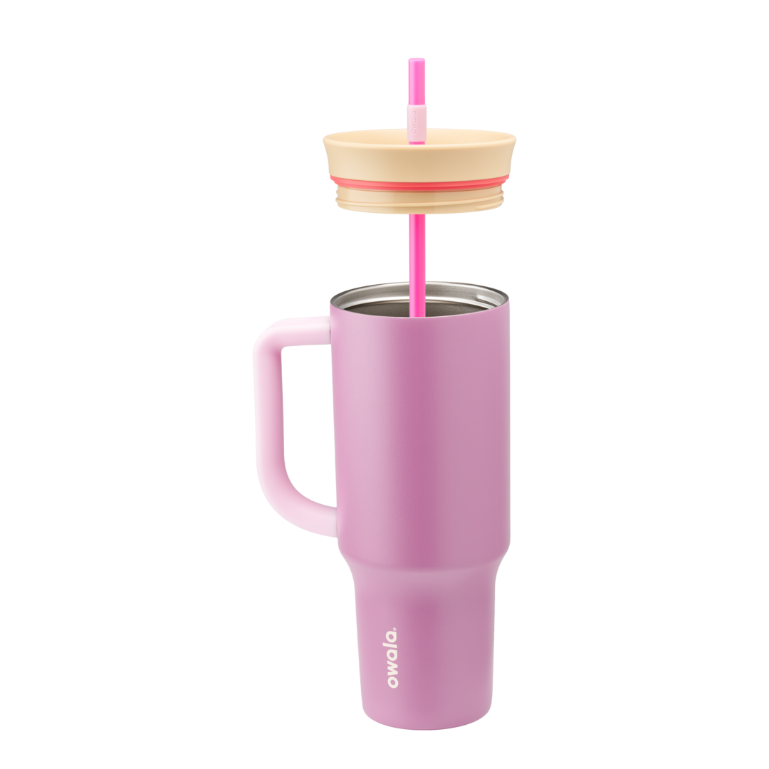 40oz Tumbler - Smell the Roses