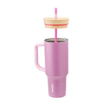 40oz Tumbler - Smell the Roses